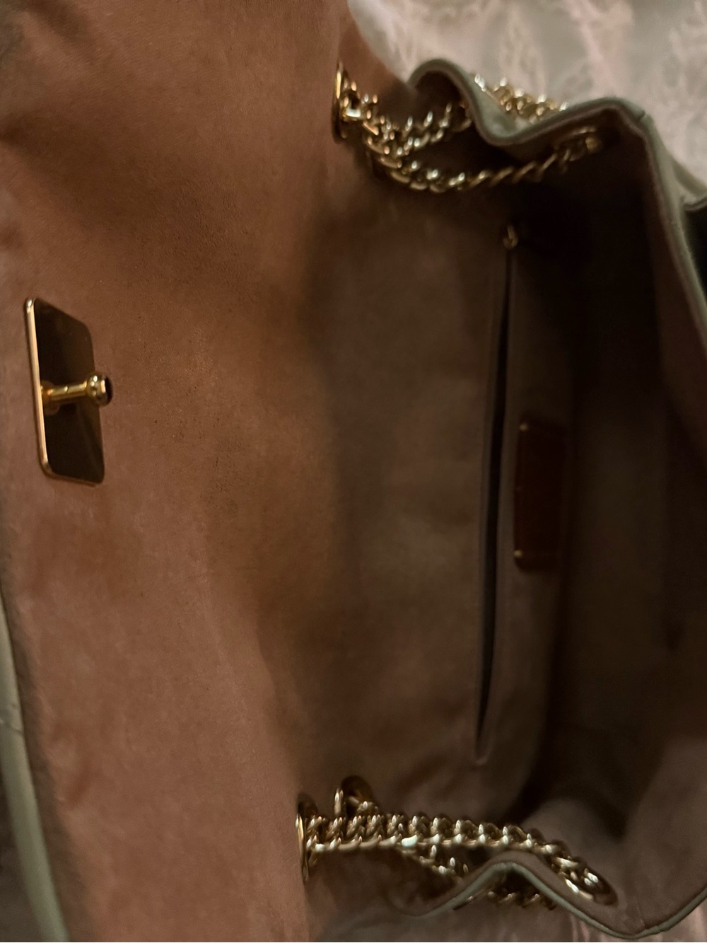 Coach Quilted Shoulder Bag in pistachio/olive - Picture 5 of 7